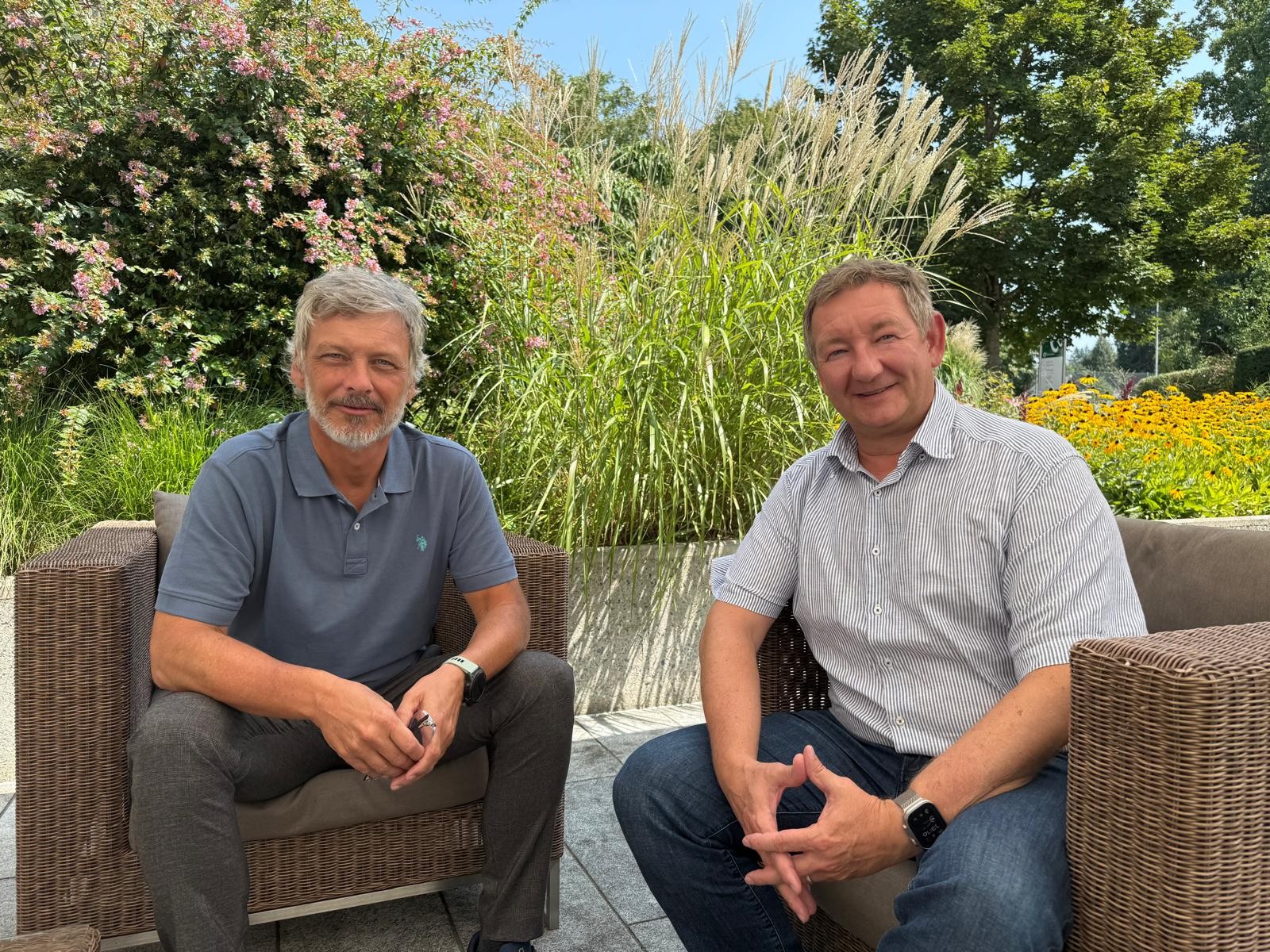 Michael Platen (Aequivalent) and Peter Ingold (Gesundheitszentrum Fricktal) Michael Platen (Aequivalent) and Peter Ingold (Gesundheitszentrum Fricktal)